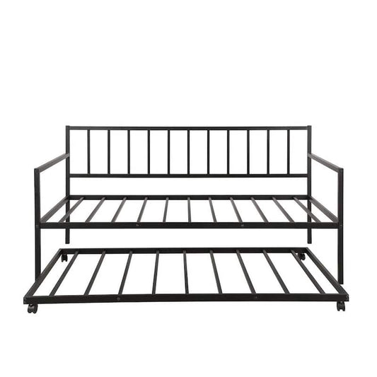 Virnia Twin Daybed Frame with Trundle