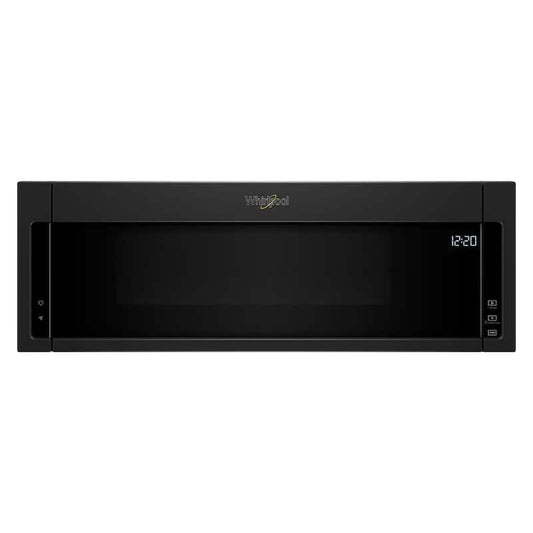 1.1 cu. ft. Over the Range Low Profile Microwave Hood Combination in Black