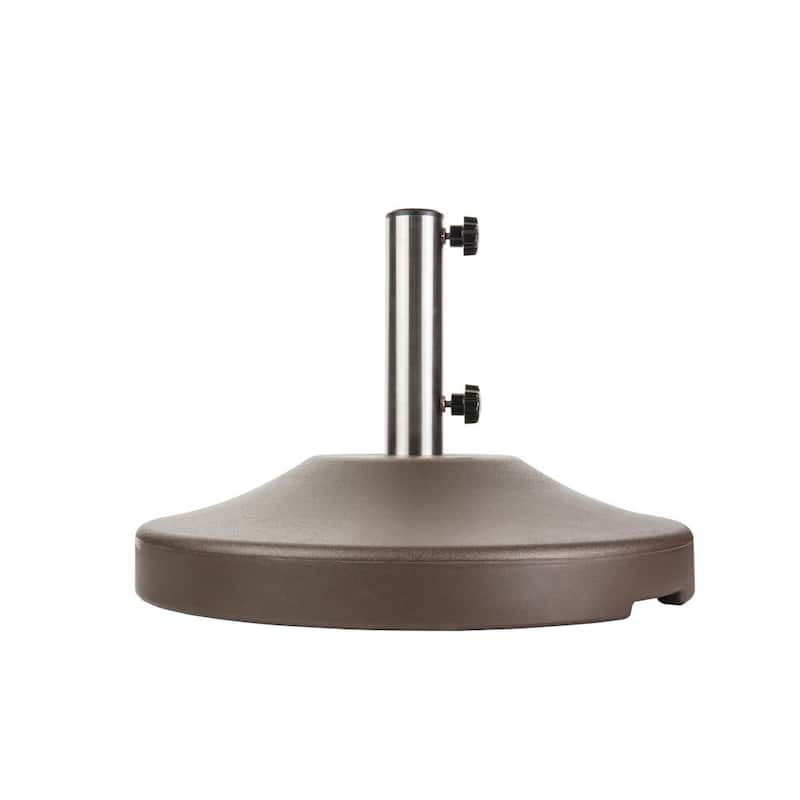 US Weight 80 lbs. Free Standing Umbrella Base in Bronze