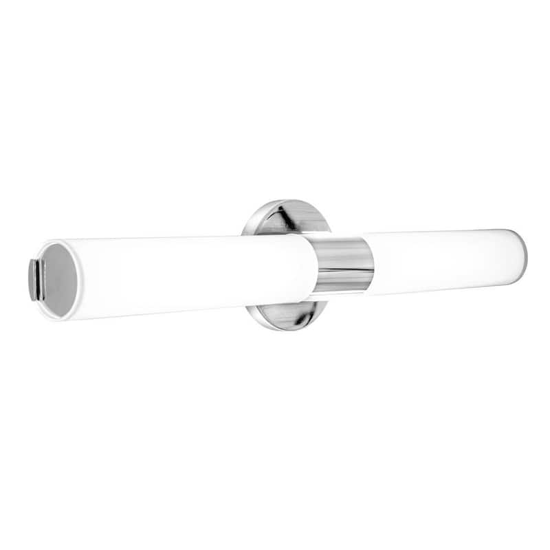 Turbo 24 in. 3000K Chrome ENERGY STAR LED Vanity Light Bar and Wall Sconce