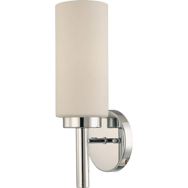 1-Light Chrome Interior Wall Sconce