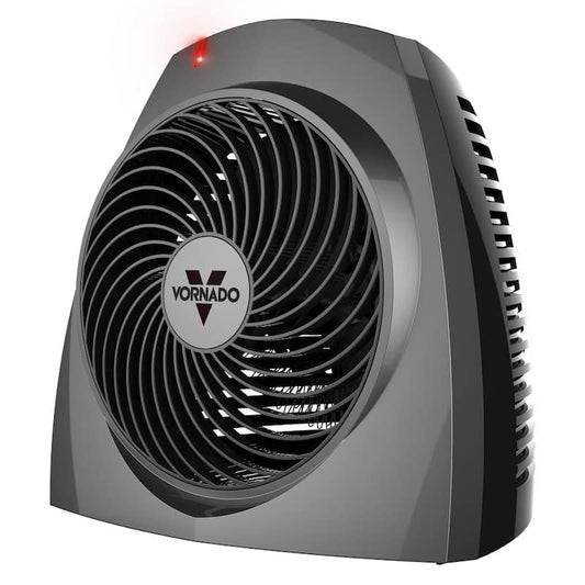 VH200 1500-Watt Electric Portable Space Heater, Whole Room Vortex Heat Circulation, Charcoal