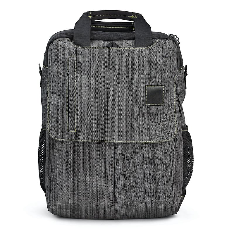 The DayTripper 16 in. Grey Convertible Backpack with Laptop Compartment