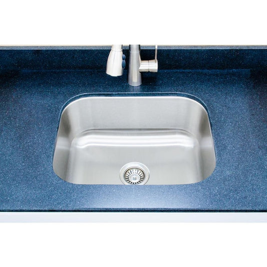 The Craftsmen Series Undermount Stainless Steel 23 in. Single Bowl Kitchen Sink