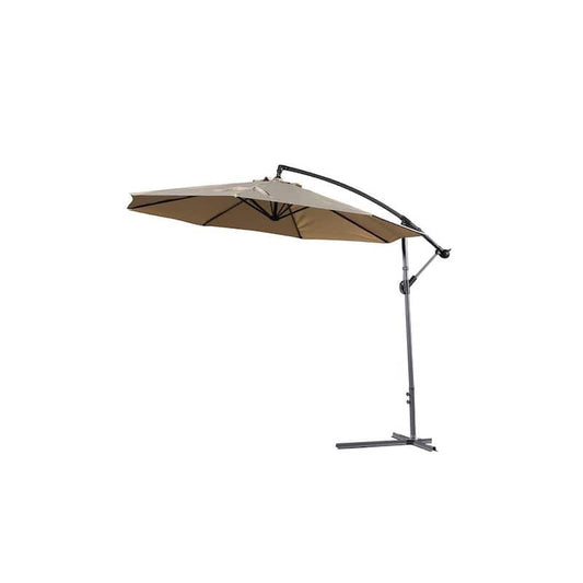 10 ft. Gandia Cantilever Patio Umbrella in Mocha