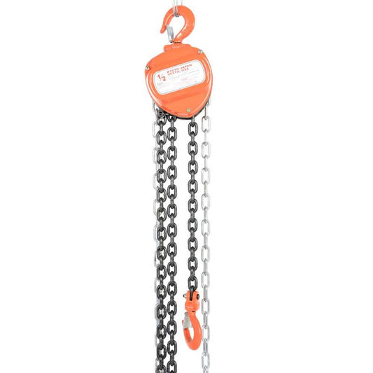 1,000 lbs. Capacity 10 ft. Manual Chain Hoist