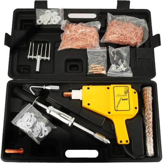 Stud Welder Dent Repair Kit 800VA Stud Gun Dent Puller Kit 100-Volt with Complete Accessories for Auto Body Repairing