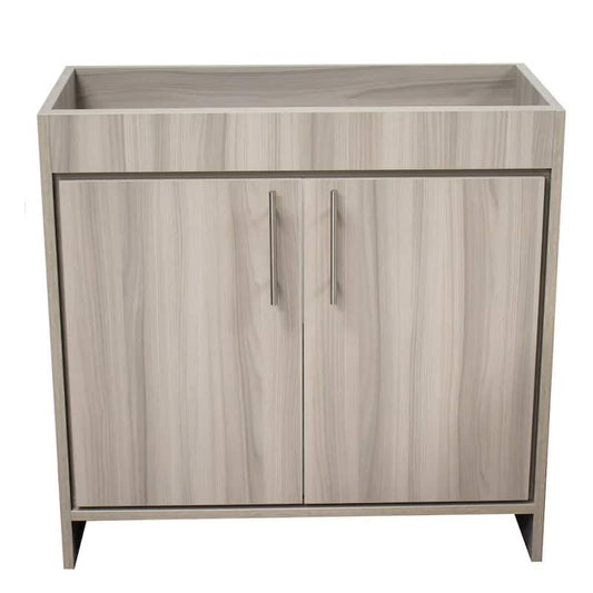 Villa 36 in. W x 18 in. D Bath Vanity Cabinet Only in Ash Gray