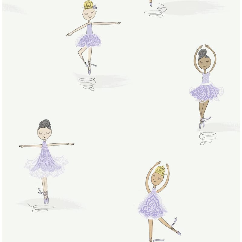 Tiny Dancers Paper Strippable Roll (Covers 56 sq. ft.)