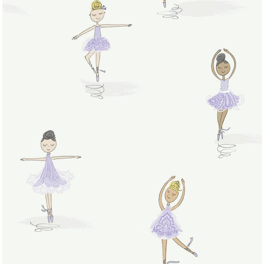 Tiny Dancers Paper Strippable Roll (Covers 56 sq. ft.)