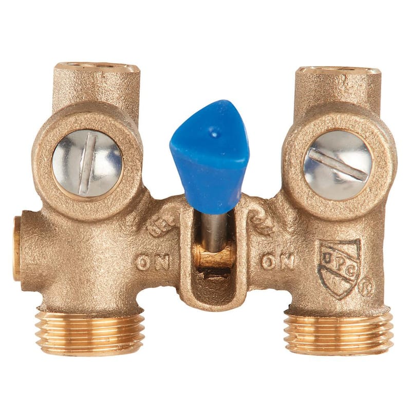 1/2 in. Bronze Sweat x MHT Washing Machine Shutoff Valve