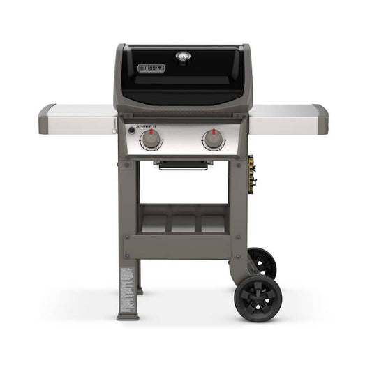 Spirit II E-210 2-Burner Propane Gas Grill in Black