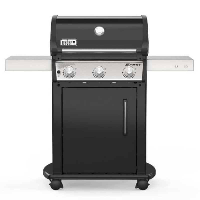 Spirit E-315 3-Burner Propane Grill in Black