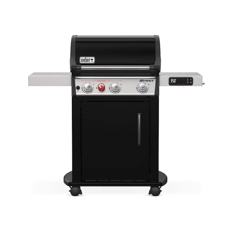 Spirit EX-325s 3-Burner Propane Gas Grill in Black with Sear Burner