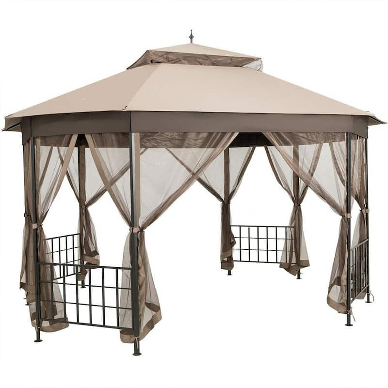 10 ft. x 12 ft. Octagonal Patio Gazebo Tent