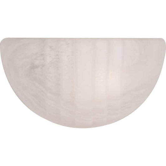 1-Light White Interior Wall Sconce